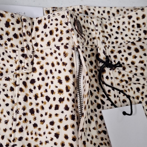 NWT! SkinnyGirl Reagan High-Rise Skinny Ankle Jeans - Cheetah Animal Print - Picture 4 of 10